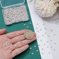 500Pcs Tibetan Style Alloy Daisy Spacer Beads&nbsp;FIND-UN0010-51