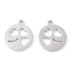 Non-Tarnish 304 Stainless Steel Charms&nbsp;STAS-O142-56P