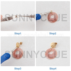 DIY Dangle Earring Making Kits&nbsp;FIND-SC0001-68