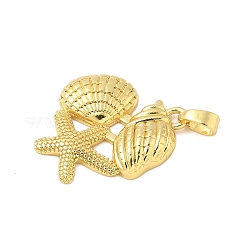Brass Pendants&nbsp;KK-B139-21A-G