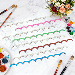 20Pcs Fan Shaped Wooden Frames&nbsp;DIY-BC0017-14A