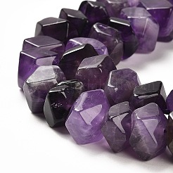 Natural Amethyst Beads Strands&nbsp;G-N327-05-18
