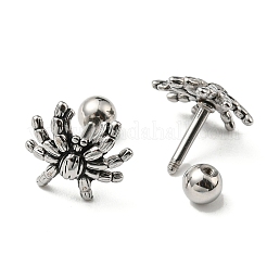 304 Stainless Steel Stud Earrings&nbsp;EJEW-Z034-18AS