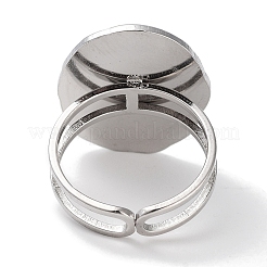 304 Stainless Steel Ring&nbsp;RJEW-B059-12P
