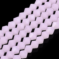 Imitation Jade Glass Beads Strands&nbsp;GLAA-TAC0022-4mm-A01