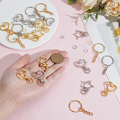 DIY Keychain Findings Kits&nbsp;DIY-SP0006-94