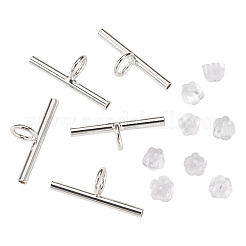 Brass Tube Bails&nbsp;DIY-TA0014-37C-S