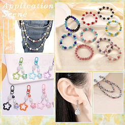 24Pcs 12 Colors Resin Rhinestone Beads&nbsp;RESI-PA0001-04