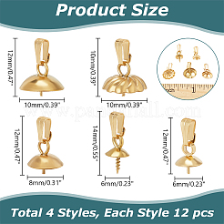 30Pcs 5 Style 304 Stainless Steel Cup Peg Bails&nbsp;DIY-AB00034