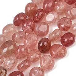 Natural Strawberry Quartz Beads Strands&nbsp;GG-CBA787B-A24