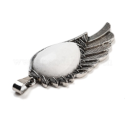 Natural White Jade Big Pendants&nbsp;G-G112-02AS-03