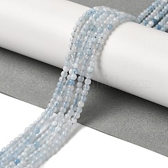 Natural Aquamarine Beads Strands&nbsp;G-B090-A17-03