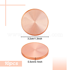 10Pcs Brass Sheets&nbsp;AJEW-PH0006-39