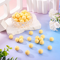 50Pcs Food Grade Eco-Friendly Silicone Beads&nbsp;SIL-TA0002-89G
