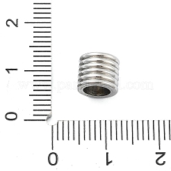 Non-Tarnish 304 Stainless Steel European Beads&nbsp;STAS-H219-14P
