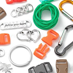 DIY Parachute Cord Bracelets Making Kits&nbsp;DIY-LS0003-89