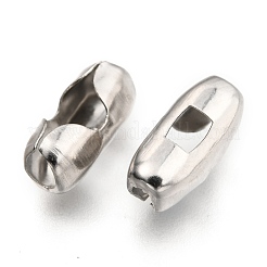 Non-Tarnish 304 Stainless Steel Ball Chain Connectors&nbsp;STAS-K121-03B-P
