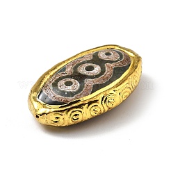 Tibetan Style dZi Beads&nbsp;KK-F836-07J-G