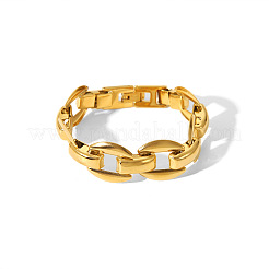 Classic 304 Stainless Steel Oval Link Chain Bracelets & Necklaces Sets for Unisex&nbsp;KZ4634-1