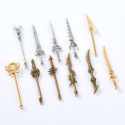 66Pcs 3 Colors Zinc Alloy Pendants Set&nbsp;FIND-GL0001-28