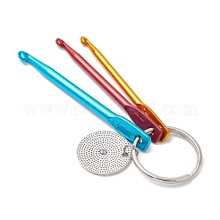 Aluminum Crochet Hooks Keychain&nbsp;KEYC-JKC01013