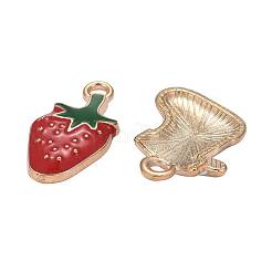 60Pcs 30 Styles Alloy Enamel Pendants&nbsp;ENAM-LS0001-03LG