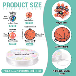 Sports DIY Bracelets Making Kits&nbsp;FIND-TA0008-84