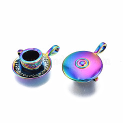 Rainbow Color Alloy Pendants&nbsp;PALLOY-N163-102-NR