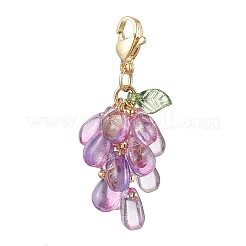 Teardrop Glass & Acrylic Pendant Decoration&nbsp;GL-CJ4893