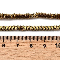 Rhombus Non-magnetic Synthetic Hematite Beads Strands&nbsp;G-D724-06