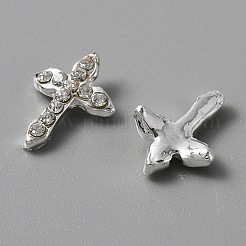 Zinc Alloy Rhinestone Cabochons&nbsp;FIND-WH0125-73