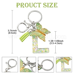 Resin & Acrylic Keychain&nbsp;KEYC-YW00122-01