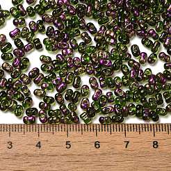 Spray Painted Glass Seed Beads&nbsp;SEED-F005-07A-05