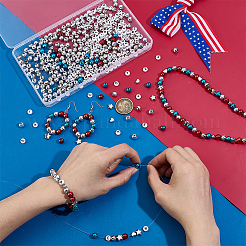 250Pcs 3 Colors UV Plating ABS Plastic Beads&nbsp;CCB-PH0001-27