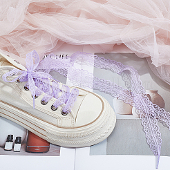10Pairs 10 Colors Polyester Lace Shoelaces&nbsp;DIY-ME0001-51