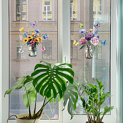 3 Sheets 3 Styles PVC Waterproof Decorative Stickers&nbsp;DIY-WH0404-067