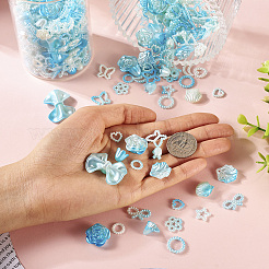 Opaque ABS Plastic Beads&nbsp;FIND-TAC0016-33B