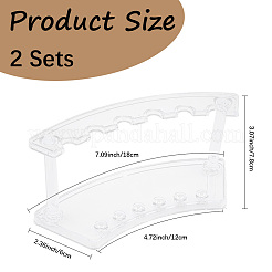 6 Hole Plastic Pen Holder&nbsp;ODIS-WH20015-01A