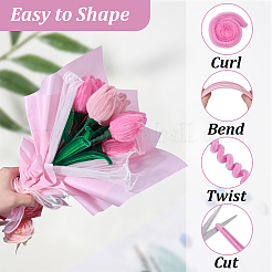 DIY Chenille Stem Tinsel Garland Craft Kits&nbsp;DIY-SC0033-14A