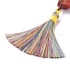 Natural Gemstone Big Pendant Decorations&nbsp;HJEW-F012-01