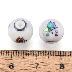 Electroplate Glass Beads&nbsp;X-EGLA-S178-12H