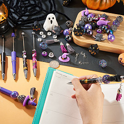 Halloween ABS Plastic Beadable Pens&nbsp;DIY-TA0014-53
