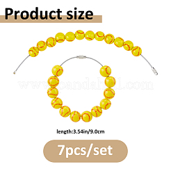 7Pcs Wood Pendant Decorations&nbsp;HJEW-FH00259