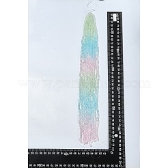 10 Strands Transparent Gradient Color Glass Beads Strands&nbsp;GLAA-CJ0002-09B