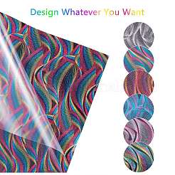 6Pcs 6 Colors Glitter Heat Transfer&nbsp;DIY-SZ0003-59
