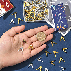60Pcs 3 Colors  Tibetan Style Alloy Pendants&nbsp;FIND-SC0019-37