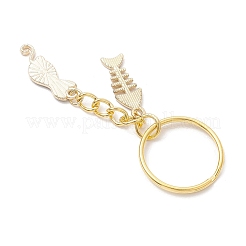 2Pcs Alloy Enamel Pendant Keychains&nbsp;KEYC-JKC01281
