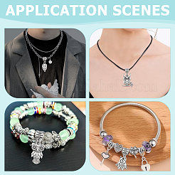 Alloy European Dangle Charms&nbsp;FIND-WH0199-493AS