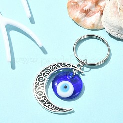 Alloy Moon Pendant Keychain&nbsp;KEYC-JKC00490