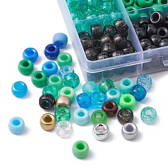 960Pcs 32 Style Transparent & Opaque Plastic Beads&nbsp;KY-YW0001-43